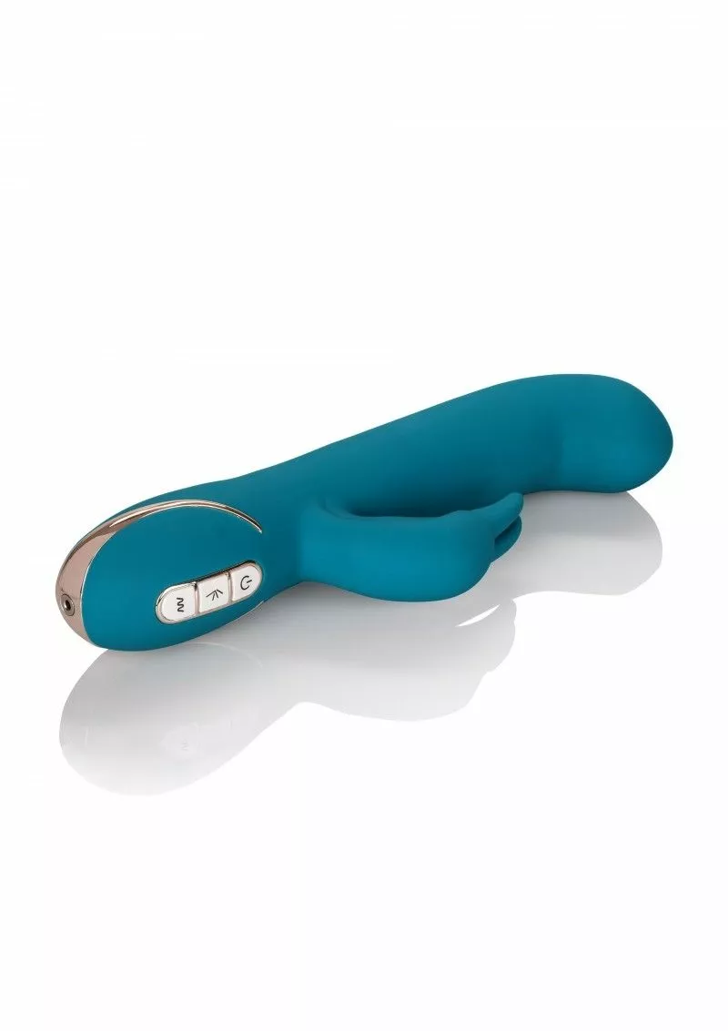 California Exotic Blauwe G-spot Rabbit Vibrator 9 California Exotic Blauwe G-spot Rabbit Vibrator - Afbeelding 7