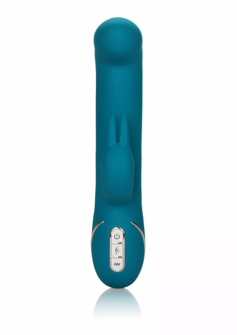 California Exotic Blauwe G-spot Rabbit Vibrator 7 California Exotic Blauwe G-spot Rabbit Vibrator - Afbeelding 5