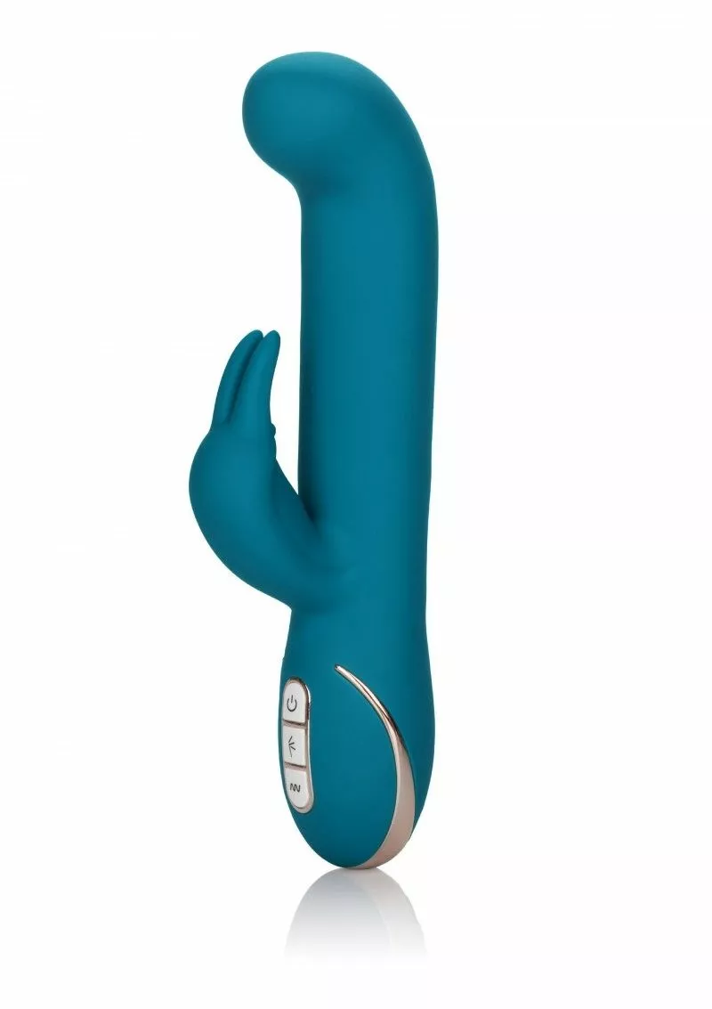 California Exotic Blauwe G-spot Rabbit Vibrator 3 California Exotic Blauwe G-spot Rabbit Vibrator
