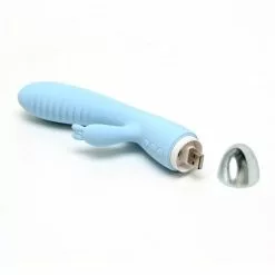 Leten Blauwe Rabbit Vibrator - Faye 2 -Clitoris Vibrators Verkoop blauwe rabbit vibrator faye 2 open 1