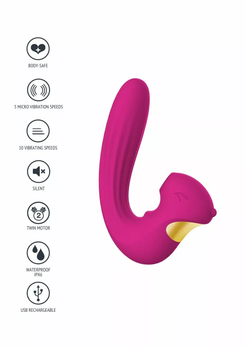 Xocoon Luchtdruk Vibrator Celestial Love Vibe - Roze 12 Xocoon Luchtdruk Vibrator Celestial Love Vibe - Roze - Afbeelding 10