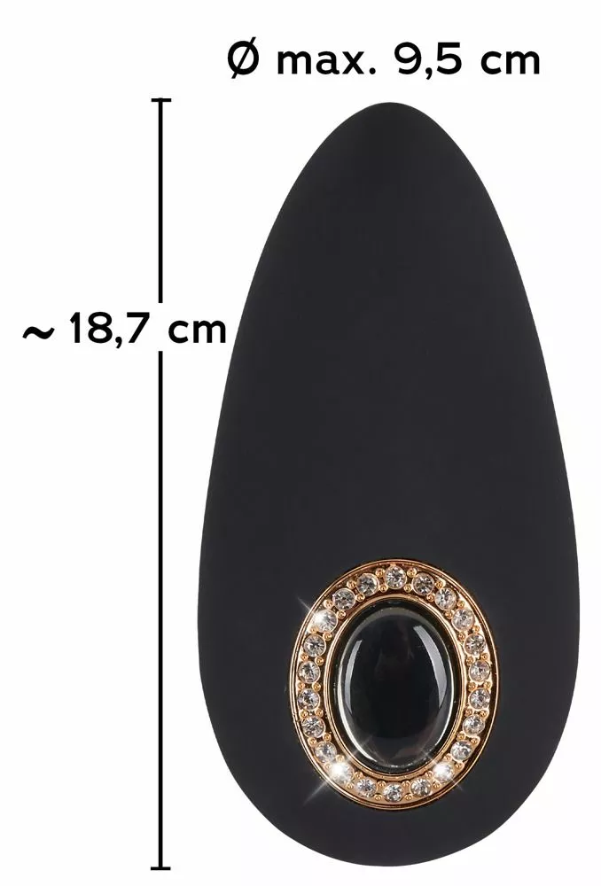 Cleopatra Clitoris Vibrator - Zwart 5 Cleopatra Clitoris Vibrator - Zwart - Afbeelding 3