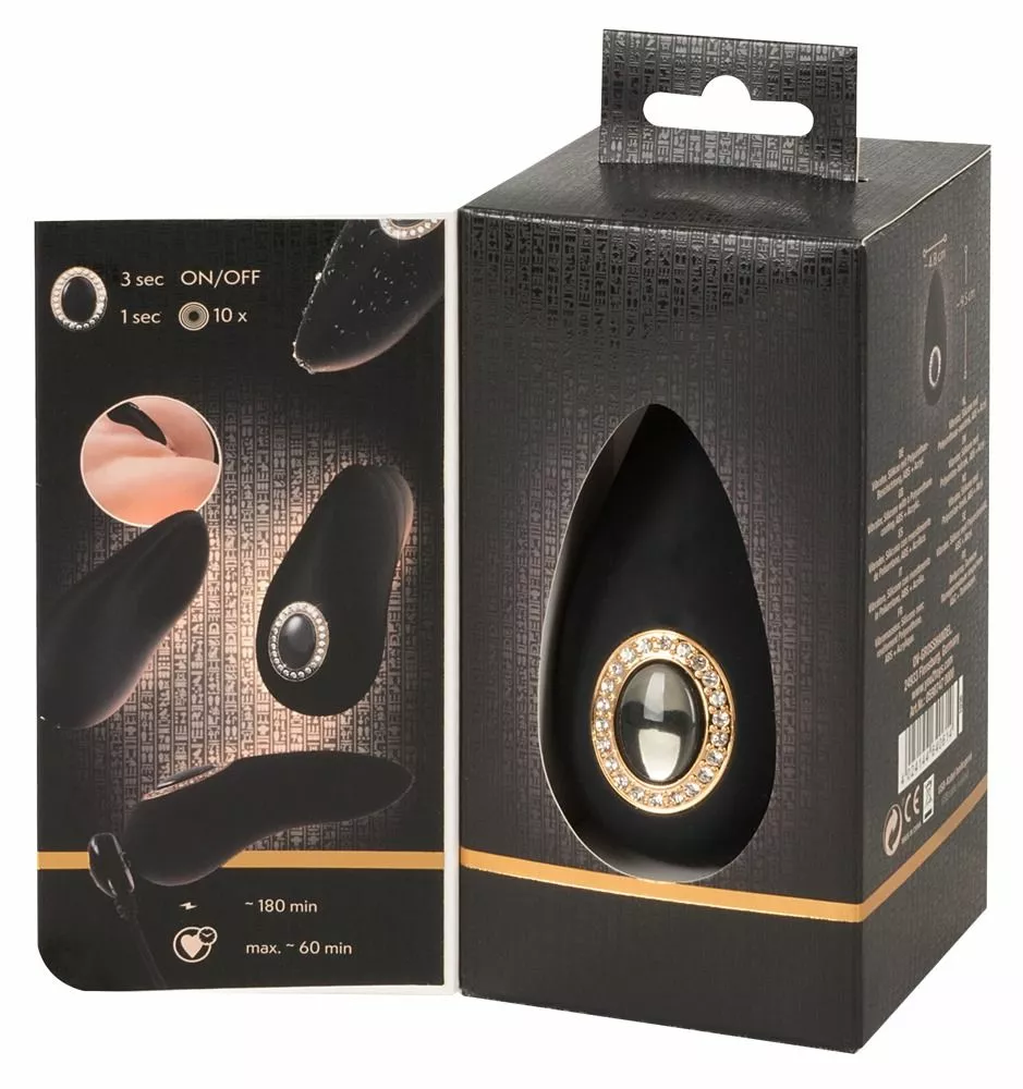 Cleopatra Clitoris Vibrator - Zwart 9 Cleopatra Clitoris Vibrator - Zwart - Afbeelding 7