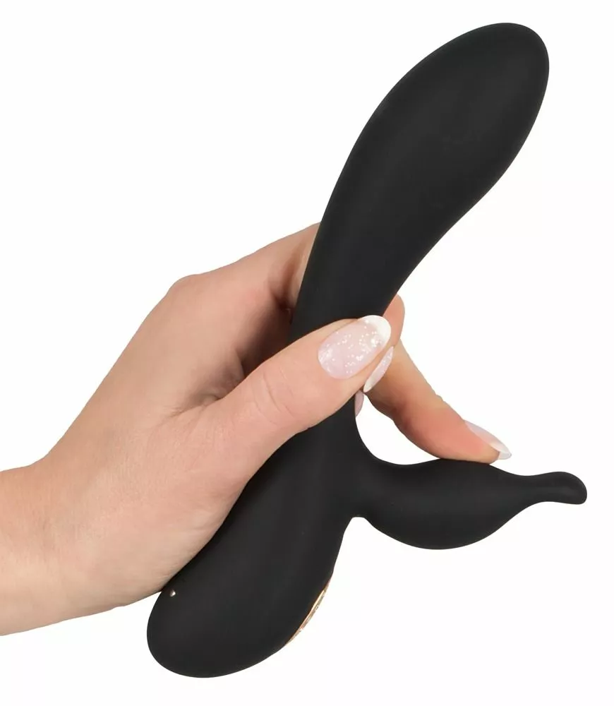 Cleopatra Rabbit Vibrator - Zwart 6 Cleopatra Rabbit Vibrator - Zwart - Afbeelding 4