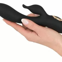 Cleopatra Rabbit Vibrator - Zwart 19 Cleopatra Rabbit Vibrator - Zwart -Clitoris Vibrators Verkoop cleopatra rabbit vibrator zwart hand