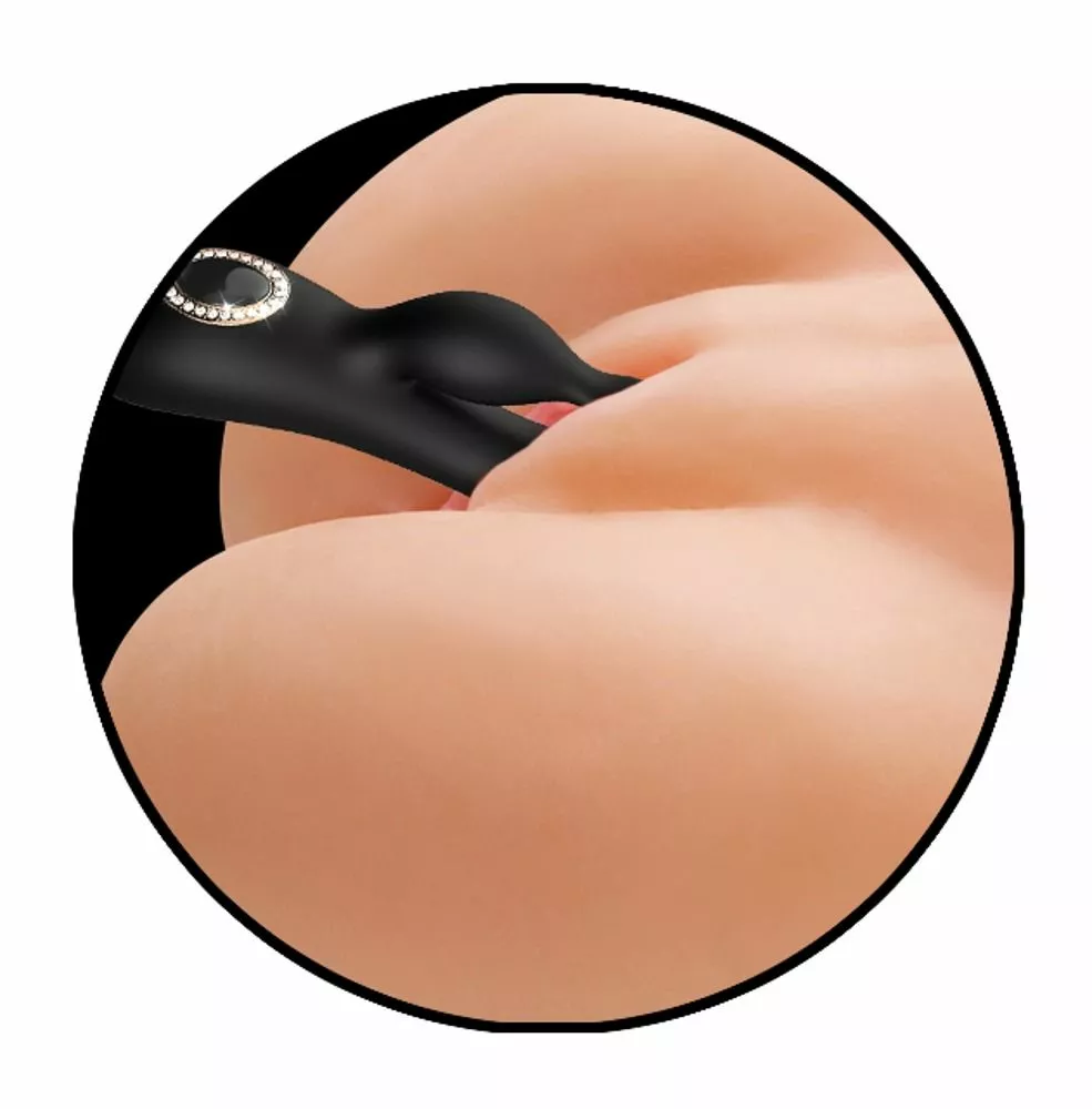 Cleopatra Rabbit Vibrator - Zwart 12 Cleopatra Rabbit Vibrator - Zwart - Afbeelding 10