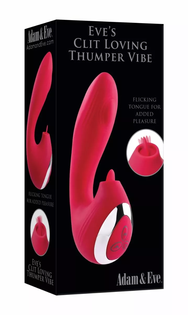 Adam & Eve Clitoris Vibrator Eve's Clit Loving Thumper 6 Adam & Eve Clitoris Vibrator Eve's Clit Loving Thumper - Afbeelding 4