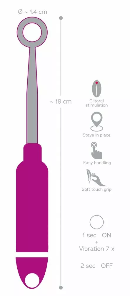 You2Toys Clitoris Stimulatie Loop 6 You2Toys Clitoris Stimulatie Loop - Afbeelding 4