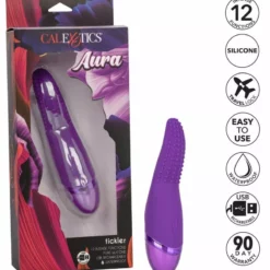 California Exotic Clitoris Stimulator Aura Tickler - Paars -Clitoris Vibrators Verkoop clitoris stimulator aura tickler paars opties