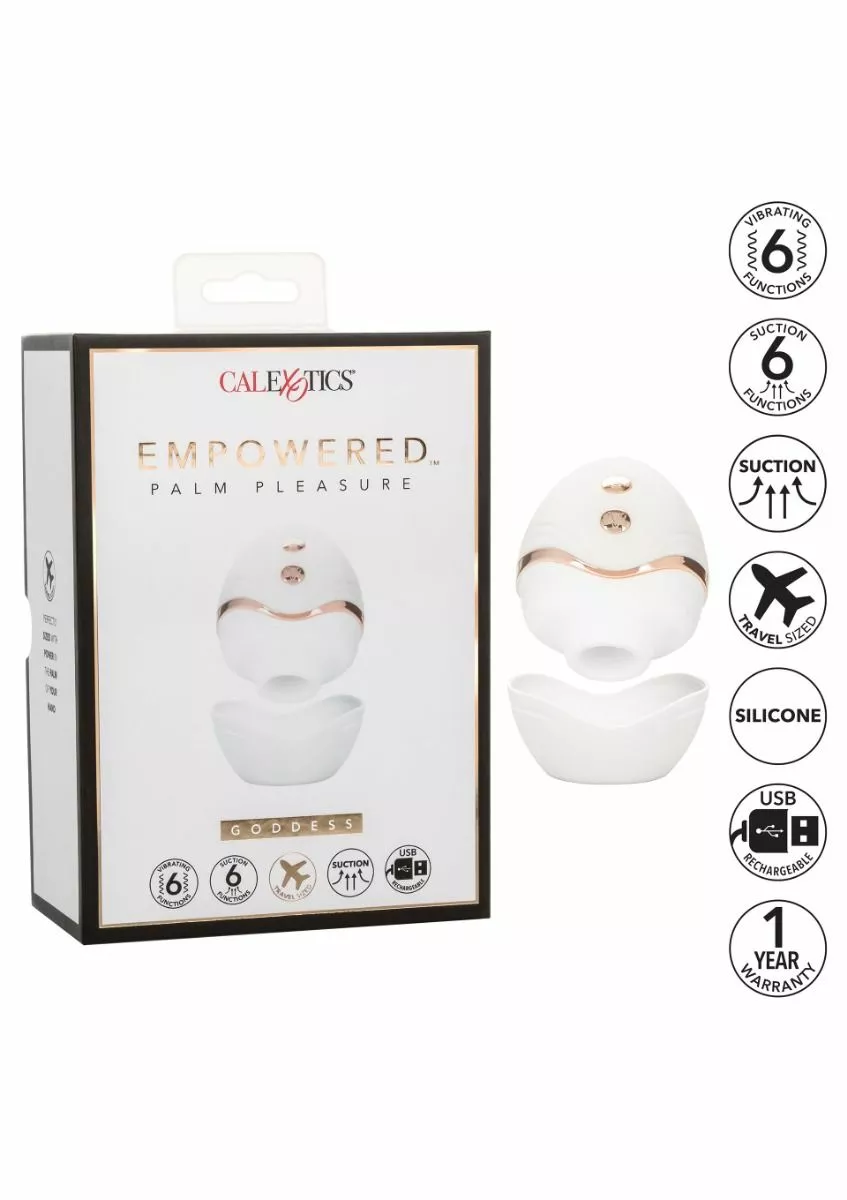 Calexotics Boundless Clitoris Stimulator Palm Pleasure Goddess 7 Calexotics Boundless Clitoris Stimulator Palm Pleasure Goddess - Afbeelding 5
