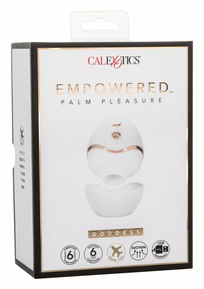 Calexotics Boundless Clitoris Stimulator Palm Pleasure Goddess 4 Calexotics Boundless Clitoris Stimulator Palm Pleasure Goddess - Afbeelding 2