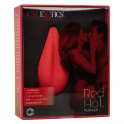 California Exotic Clitoris Stimulator Red Hot Flicker -Clitoris Vibrators Verkoop clitoris stimulator red hot flicker verpakt
