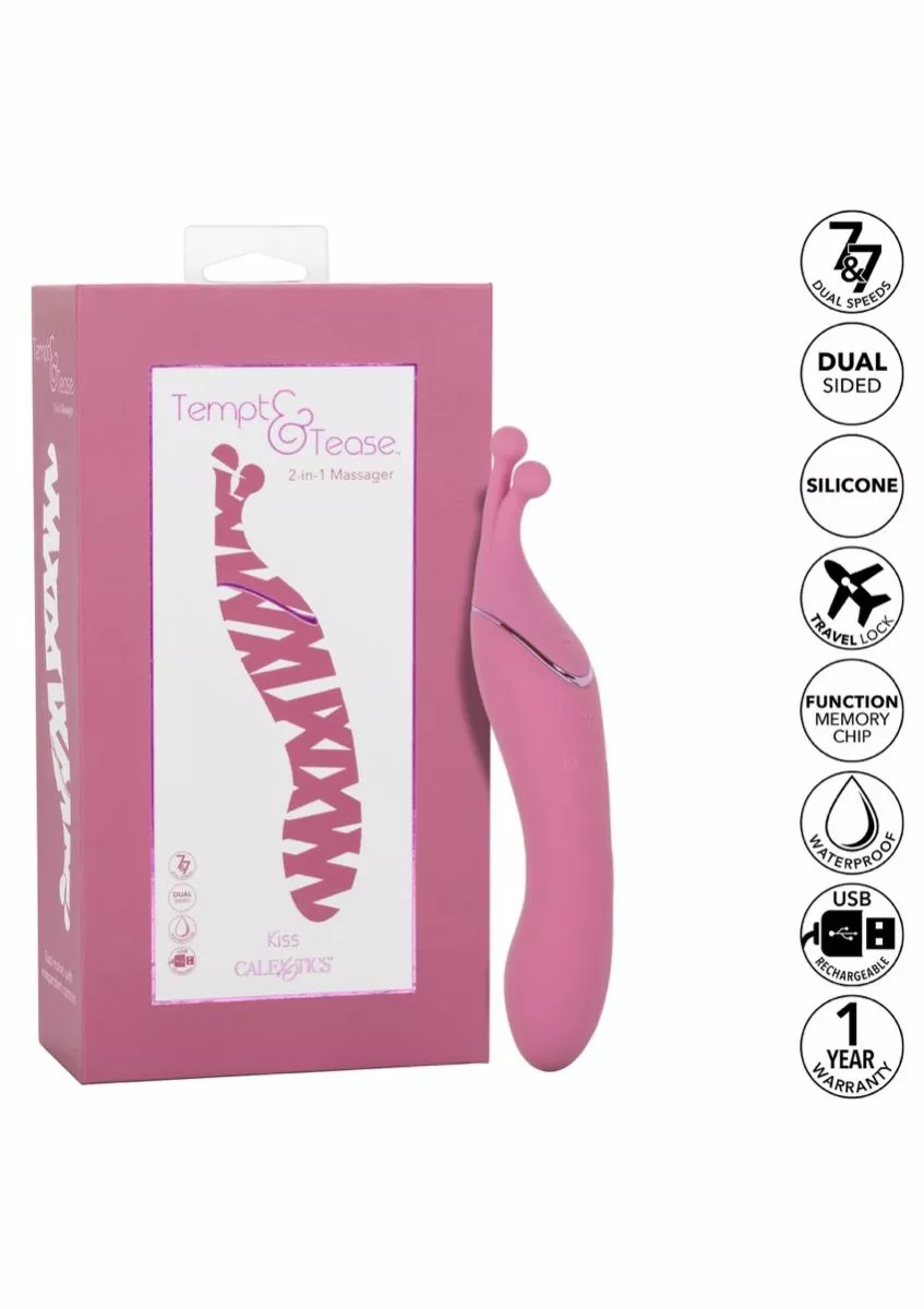 California Exotic Clitoris Stimulator Tempt And Tease Kiss 6 California Exotic Clitoris Stimulator Tempt And Tease Kiss - Afbeelding 4