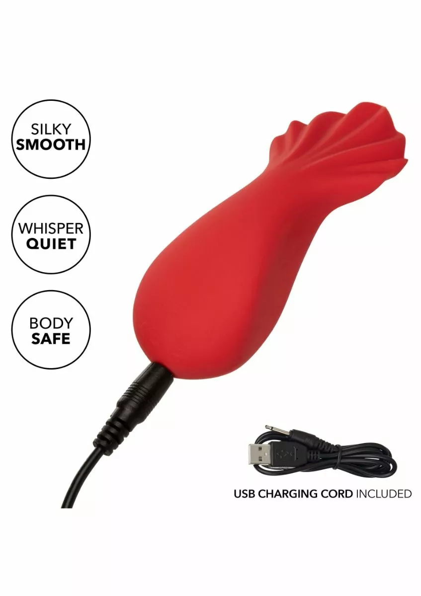 California Exotic Clitoris Vibrator Red Hot Fuego 5 California Exotic Clitoris Vibrator Red Hot Fuego - Afbeelding 3
