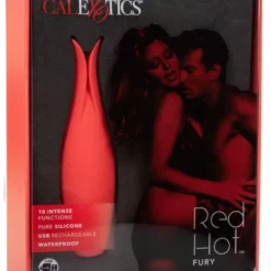 California Exotic Clitoris Vibrator Red Hot Fury -Clitoris Vibrators Verkoop clitoris vibrator red hot fury verpakt