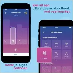 Satisfyer Heat Wave - Mint -Clitoris Vibrators Verkoop connect app 1