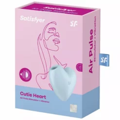 Satisfyer Cutie Heart - Blauw -Clitoris Vibrators Verkoop cutie heart satisfyer vibrator 4