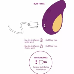 Xocoon Divine Love Stimulator - Paars -Clitoris Vibrators Verkoop divine love stimulator 8