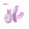 Leten Draagbare Clitoris Stimulator Met Afstandsbediening - Paars 2 Leten Draagbare Clitoris Stimulator Met Afstandsbediening - Paars -Clitoris Vibrators Verkoop draagbare clitoris stimulator met afstandsbediening paars