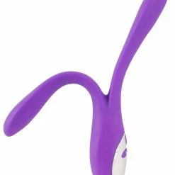 Sweet Smile Dubbele En Buigzame Vibrator - Paars -Clitoris Vibrators Verkoop dubbele en buigzame vibrator paars vb2
