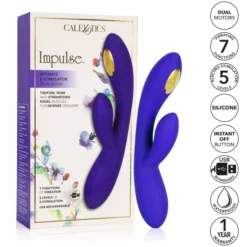 California Exotic Rabbit Vibrator - Dual Wand -Clitoris Vibrators Verkoop e stim rabbit vibrator dual wand optie scaled