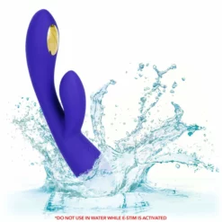 California Exotic Rabbit Vibrator - Dual Wand -Clitoris Vibrators Verkoop e stim rabbit vibrator dual wand splash scaled