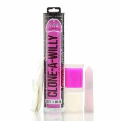 Empire Labs Clone-A-Willy Glow In The Dark - Roze -Clitoris Vibrators Verkoop e24278 2