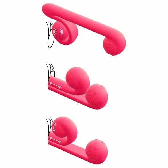 Snailvibe Vibrator Snail Vibe Roze 6 Snailvibe Vibrator Snail Vibe Roze - Afbeelding 4