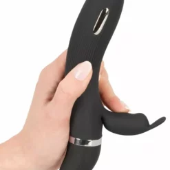 XOUXOU Electro Rabbit Vibrator - Zwart 14 XOUXOU Electro Rabbit Vibrator - Zwart -Clitoris Vibrators Verkoop electro rabbit vibrator zwart bz