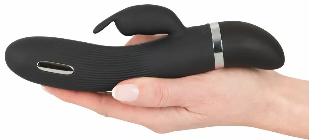 XOUXOU Electro Rabbit Vibrator - Zwart 7 XOUXOU Electro Rabbit Vibrator - Zwart - Afbeelding 5