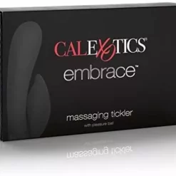 California Exotic Embrace Massaging Tickler - Roze 7 California Exotic Embrace Massaging Tickler - Roze -Clitoris Vibrators Verkoop embrace roze verpakking