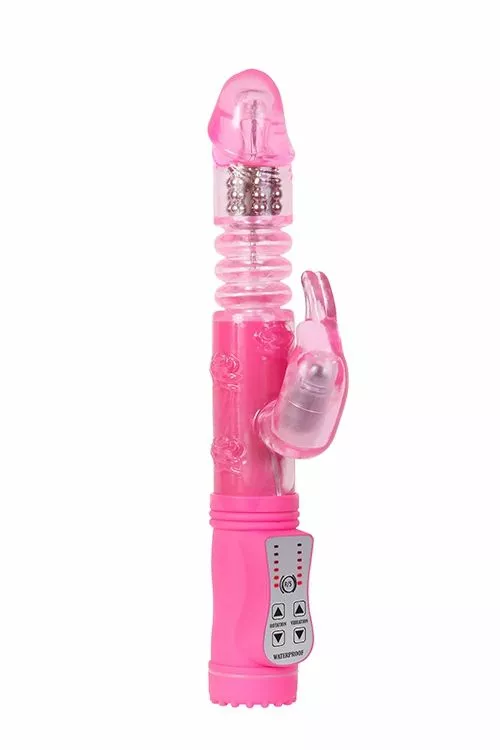 Adam & Eve Eva Haar Eerste Stotende Vibrator - Roze 3 Adam & Eve Eva Haar Eerste Stotende Vibrator - Roze