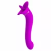 Pretty Love Faust Orale Seks Stimulator - Roze -Clitoris Vibrators Verkoop faust orale seks stimulator roze 1