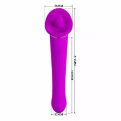 Pretty Love Faust Orale Seks Stimulator - Roze -Clitoris Vibrators Verkoop faust orale seks stimulator roze 3