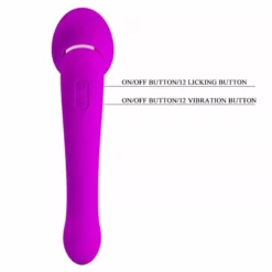 Pretty Love Faust Orale Seks Stimulator - Roze -Clitoris Vibrators Verkoop faust orale seks stimulator roze 5