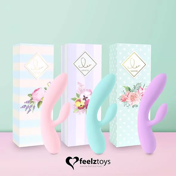 FeelzToys - Lea Rabbit Vibrator Roze 9 FeelzToys - Lea Rabbit Vibrator Roze - Afbeelding 7