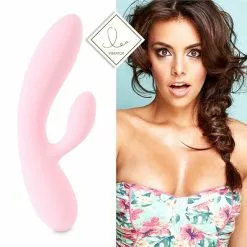 FeelzToys - Lea Rabbit Vibrator Roze 12 FeelzToys - Lea Rabbit Vibrator Roze -Clitoris Vibrators Verkoop feelztoys lea rabbit vibrator roze sfeer