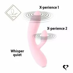 FeelzToys - Lea Rabbit Vibrator Roze 11 FeelzToys - Lea Rabbit Vibrator Roze -Clitoris Vibrators Verkoop feelztoys lea rabbit vibrator roze vb