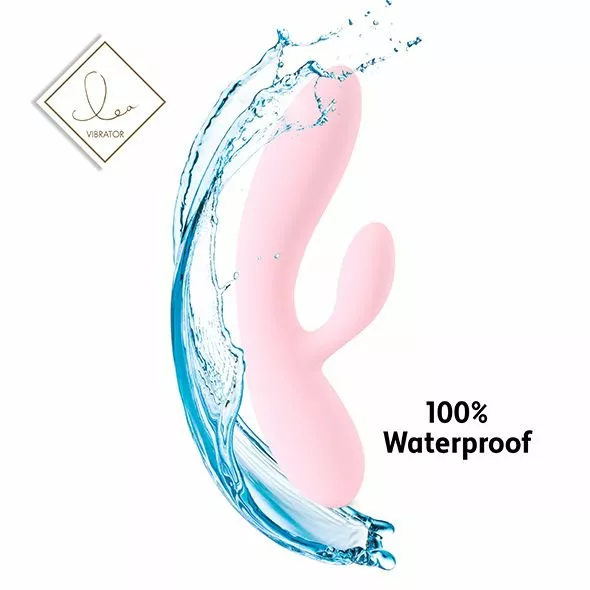 FeelzToys - Lea Rabbit Vibrator Roze 4 FeelzToys - Lea Rabbit Vibrator Roze - Afbeelding 2