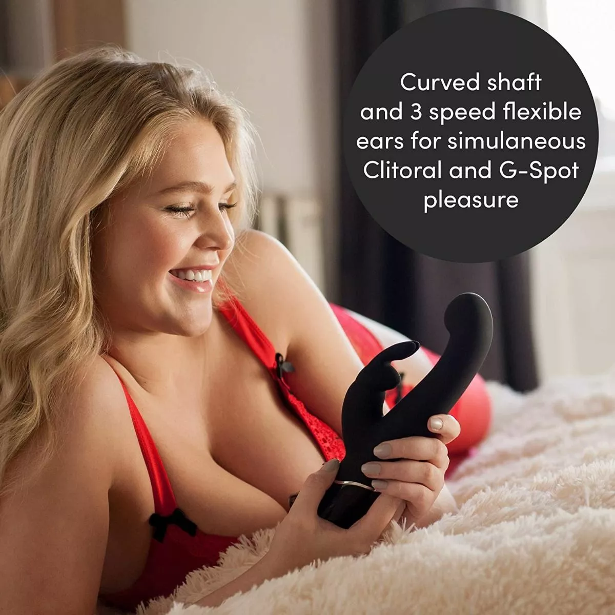 Fifty Shades Of Grey - Greedy G-Spot Rabbit Vibrator 5 Fifty Shades Of Grey - Greedy G-Spot Rabbit Vibrator - Afbeelding 3
