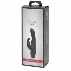 Fifty Shades Darker Greedy Girl Oplaadbare Rabbit Vibrator 11 Fifty Shades Darker Greedy Girl Oplaadbare Rabbit Vibrator -Clitoris Vibrators Verkoop fifty shades of grey greedy girl oplaadbare rabbit vibrator verpakt