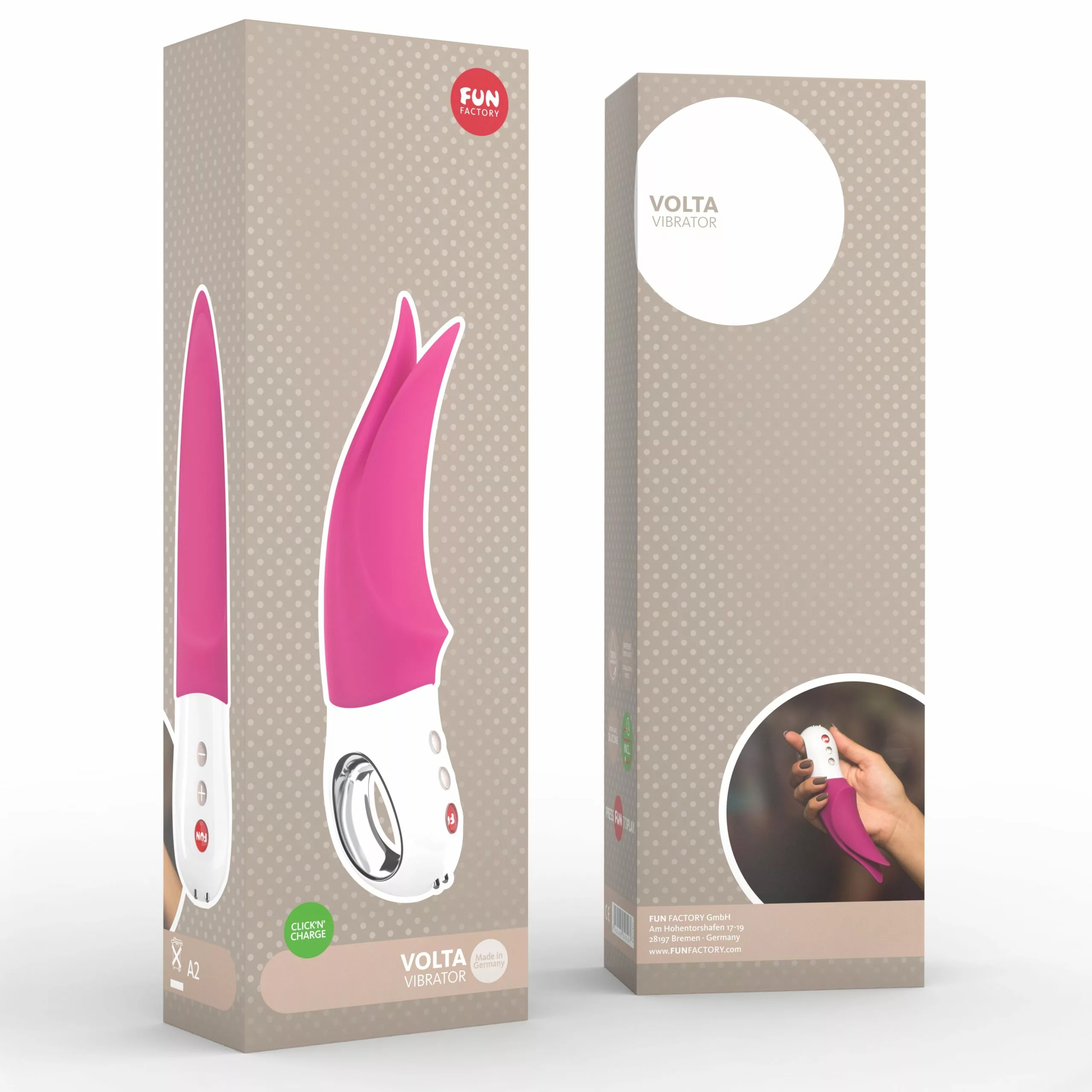 Fun Factory - Volta G5 Clitoris Vibrator Blackberry - Afbeelding 4