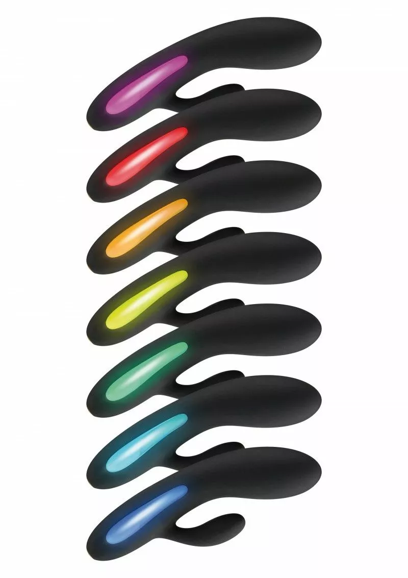 ToyJoy G-spot Vibrator Splender Rabbit - Zwart 5 ToyJoy G-spot Vibrator Splender Rabbit - Zwart - Afbeelding 3