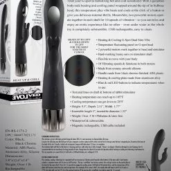 Evolved Novelties Rabbit Vibrator Heat Up & Chill -Clitoris Vibrators Verkoop heat up back