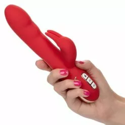 California Exotic Heated Ultra-Soft Rabbit 13 California Exotic Heated Ultra-Soft Rabbit -Clitoris Vibrators Verkoop heated ultra soft rabbit hand