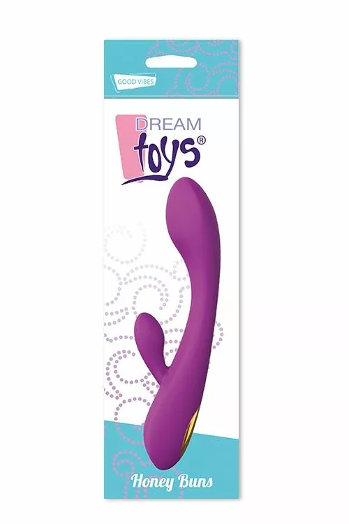 Dreamtoys Honey Buns Rabbit Vibrator Paars 4 Dreamtoys Honey Buns Rabbit Vibrator Paars - Afbeelding 2