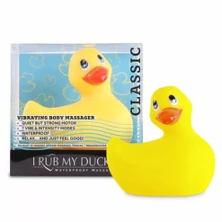 Bigteaze Toys I Rub My Duckie 2.0 Classic - Geel -Clitoris Vibrators Verkoop i rub my duckie 2 0 classic geel naast doos