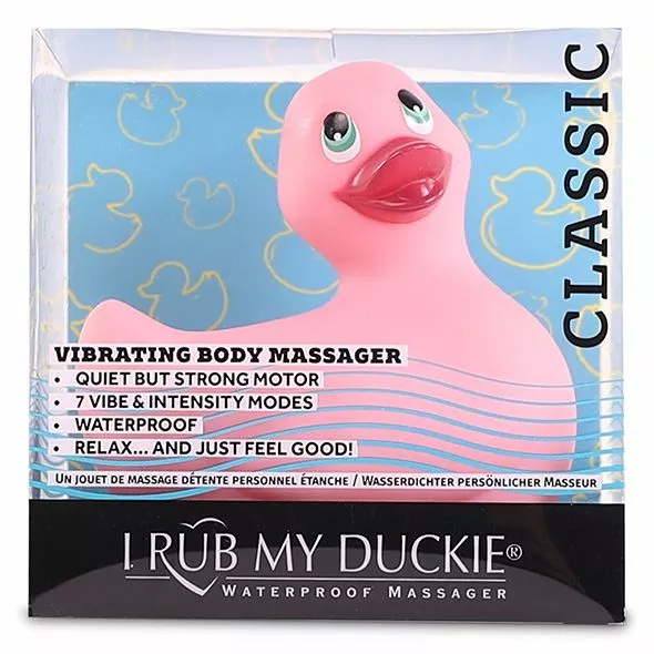 Bigteaze Toys I Rub My Duckie 2.0 Classic - Roze 4 Bigteaze Toys I Rub My Duckie 2.0 Classic - Roze - Afbeelding 2