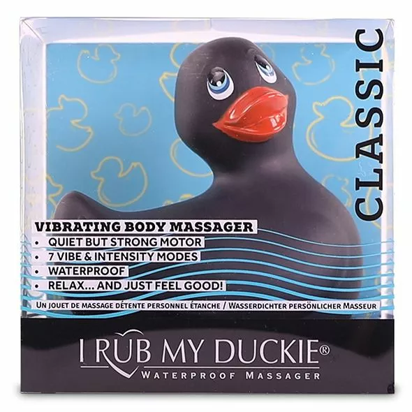 Bigteaze Toys I Rub My Duckie 2.0 Classic - Zwart 4 Bigteaze Toys I Rub My Duckie 2.0 Classic - Zwart - Afbeelding 2