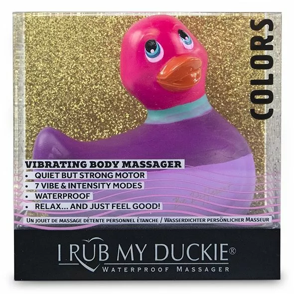 Bigteaze Toys I Rub My Duckie 2.0 Colors - Roze 4 Bigteaze Toys I Rub My Duckie 2.0 Colors - Roze - Afbeelding 2